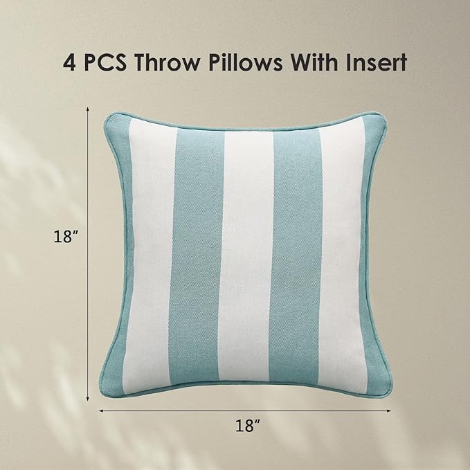 Decorative Outdoor Water Repellent Throw Pillows - Image 7