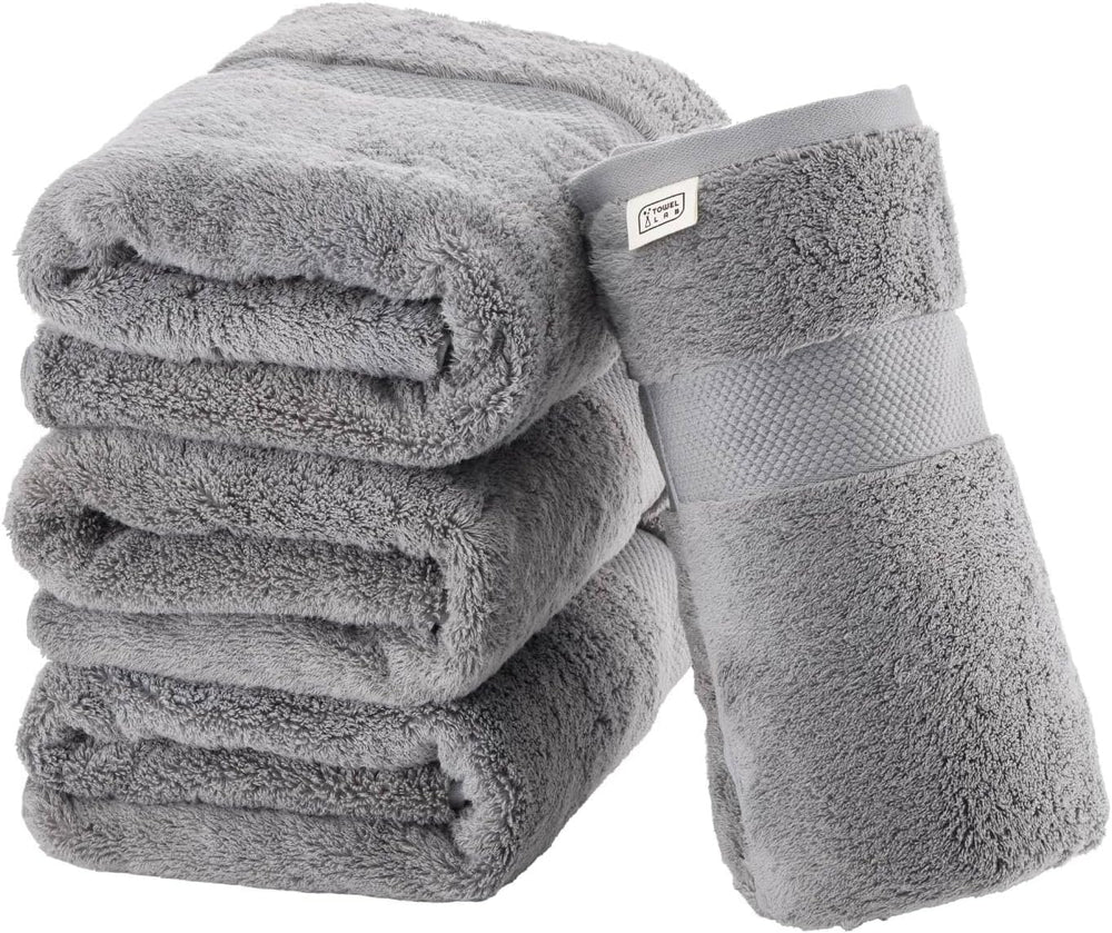 [Japan Technology, Super Softness Series,Luxury Bath Towel (30x54 inches),550...
