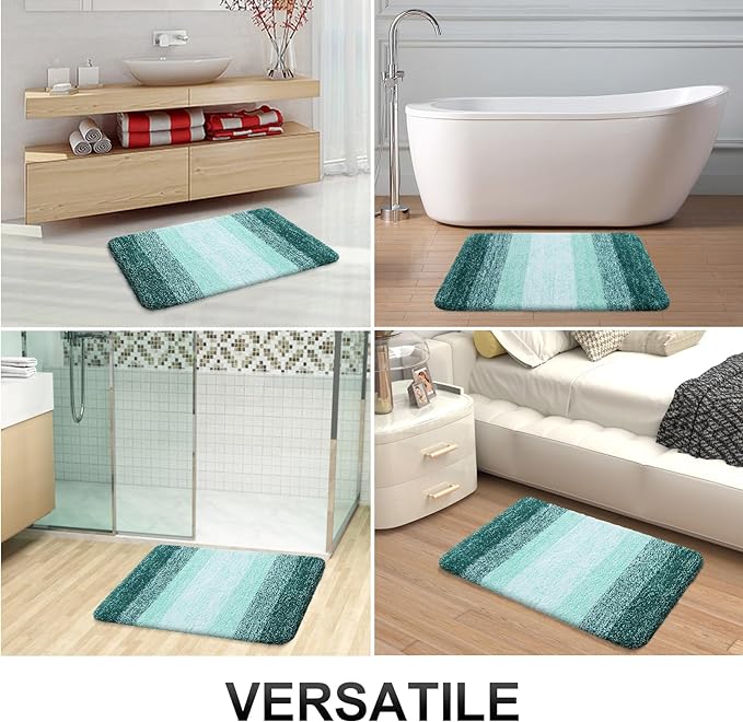 OLANLY Bathroom Rugs Mat 36x24, Extra Soft Absorbent Microfiber Bath Rugs - Image 6