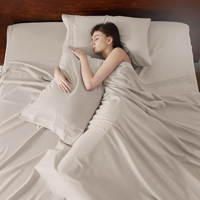 Bedsure Deep Pocket Queen Sheets Set - Image 8