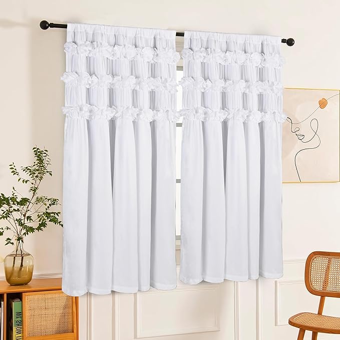 White Blackout Drapes - Image 8