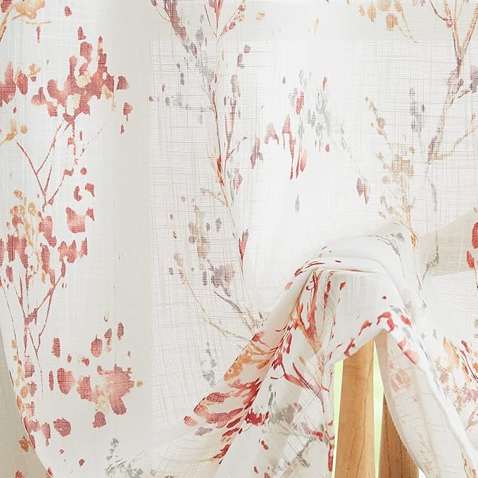 Treatmentex White Semi Sheers Curtains - Image 9