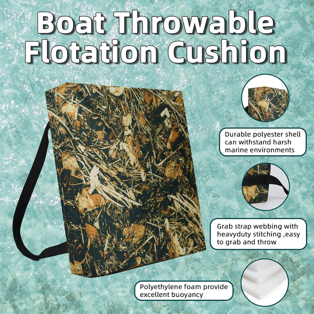 Emergency Marine Foam Flotation Cushion Boat Throwable Flotation Device