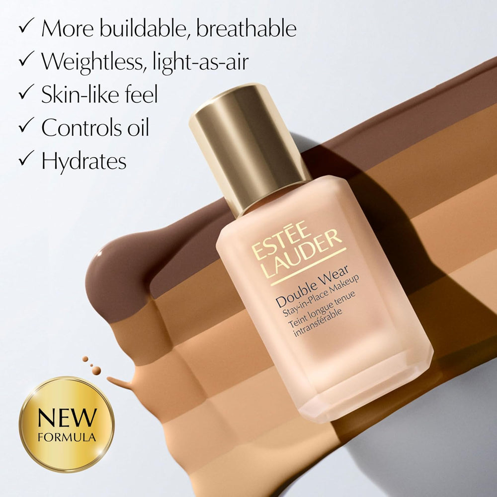 Estée Lauder Double Wear Stay-in-Place Foundation Makeup | 36-Hour Long-Wear ...