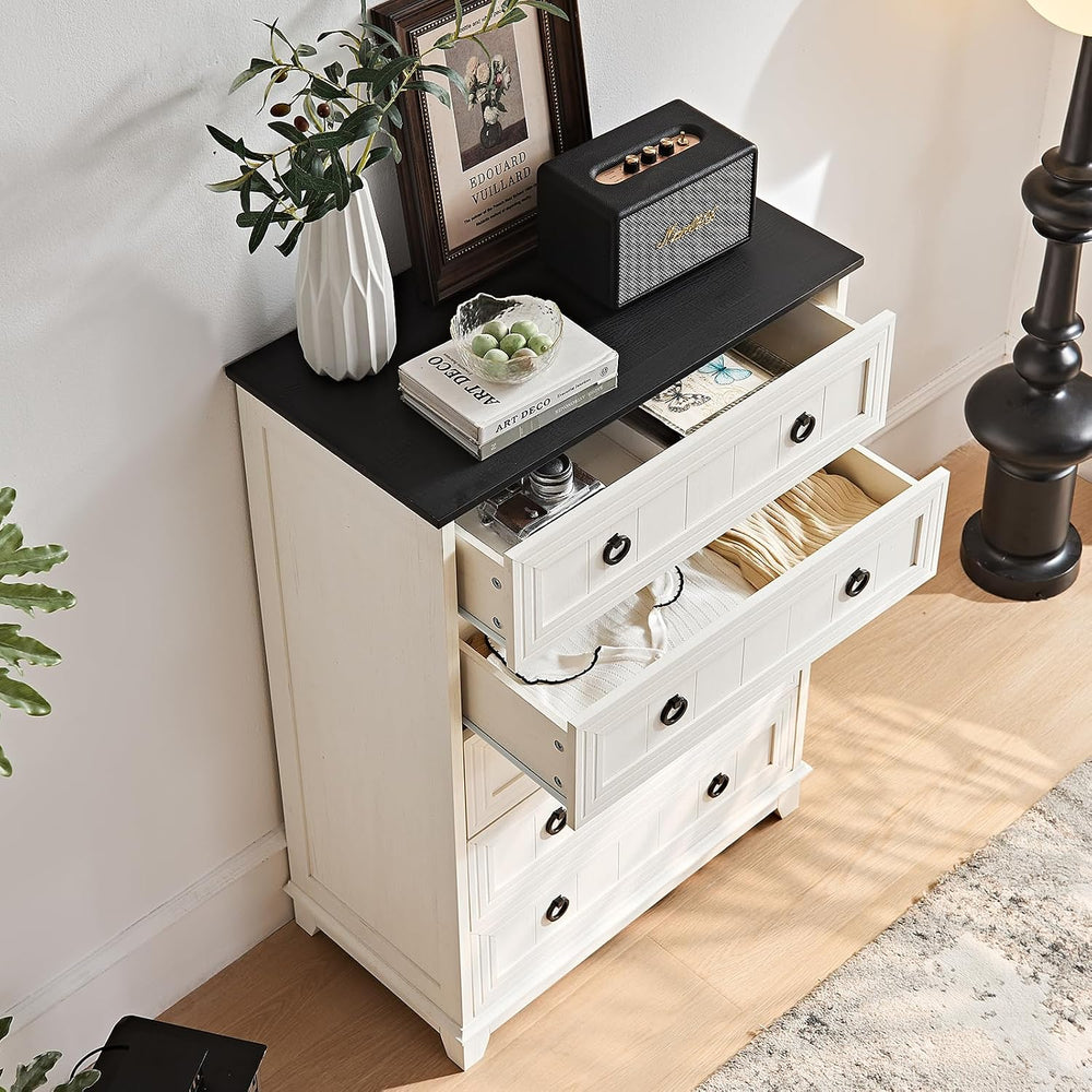 Joaxswe Farmhouse Dresser and Nightstand Sets 3 Piece, Blue