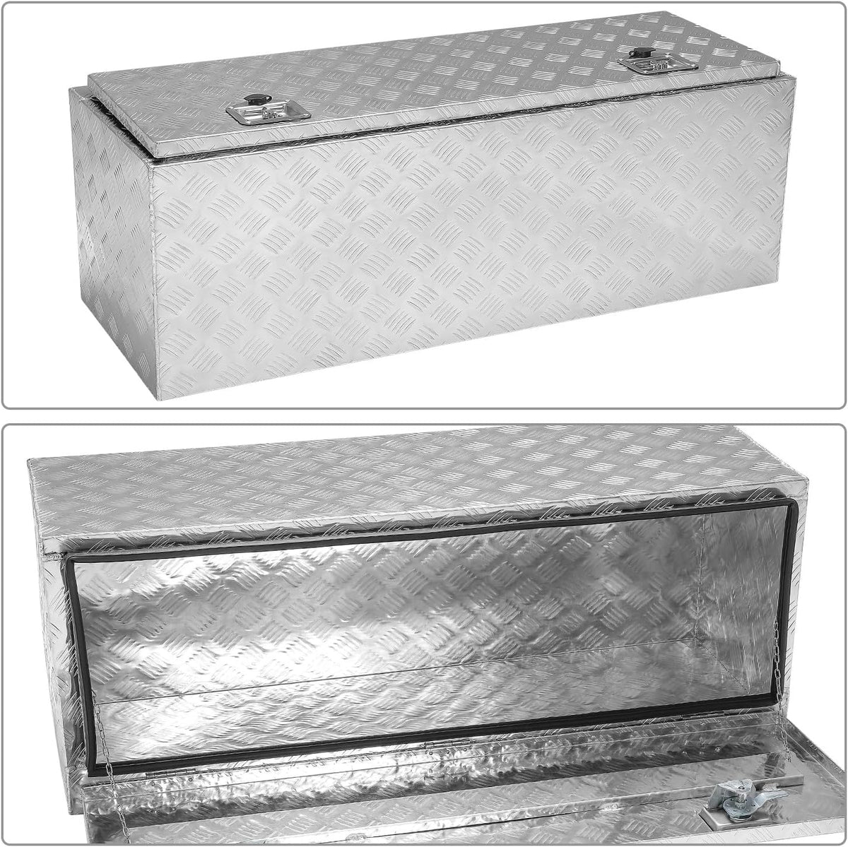dna motoring lockable truck tool box, bed organizer on a desk or shelf