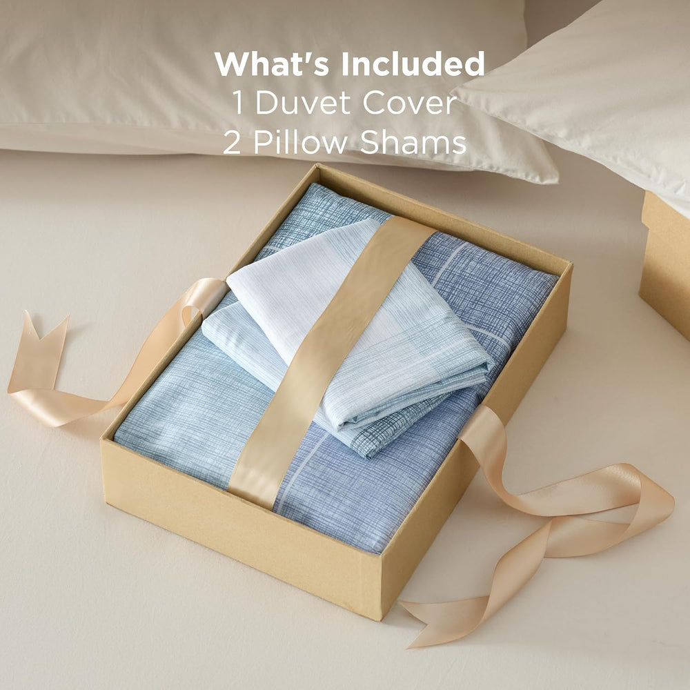 Bedsure Duvet Cover King Size - Gingham Reversible Buffalo Plaid Duvet Cover ...