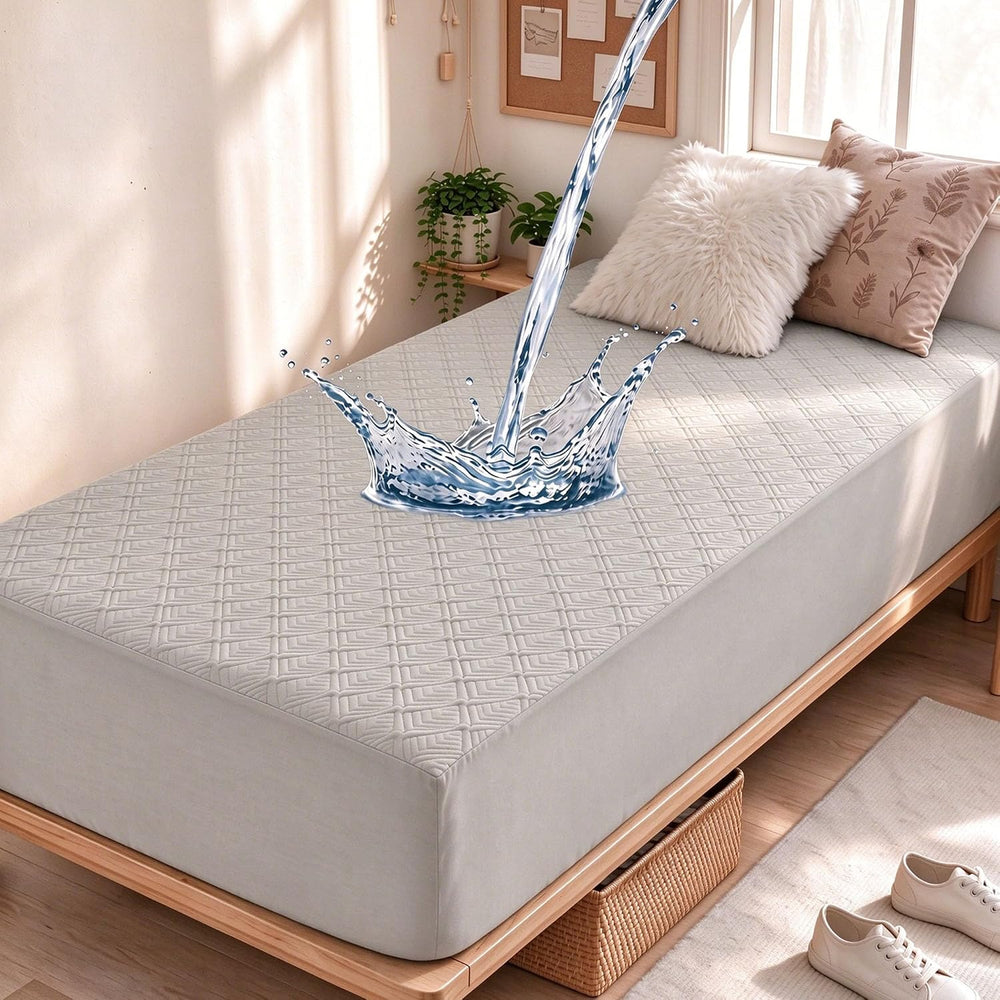 Softhour TwinXL Waterproof Mattress Protector,3D Cooling Mattress Protector