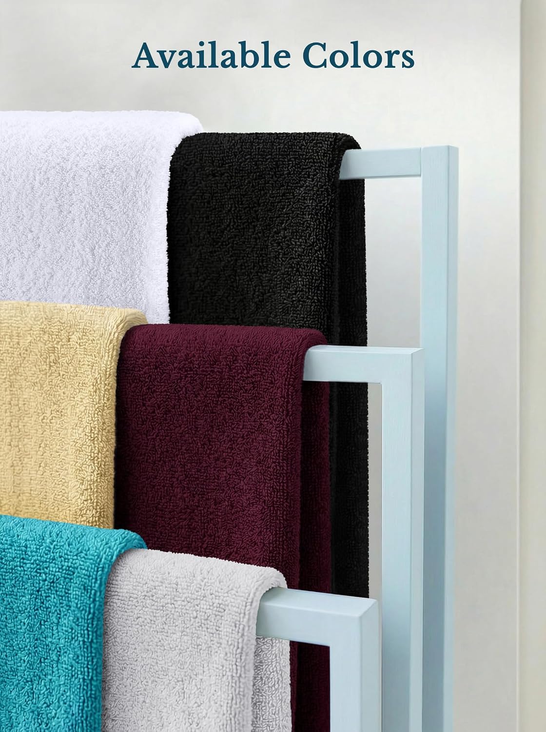 utopia towels 4 pack premium bath towels, 27x54, view 9