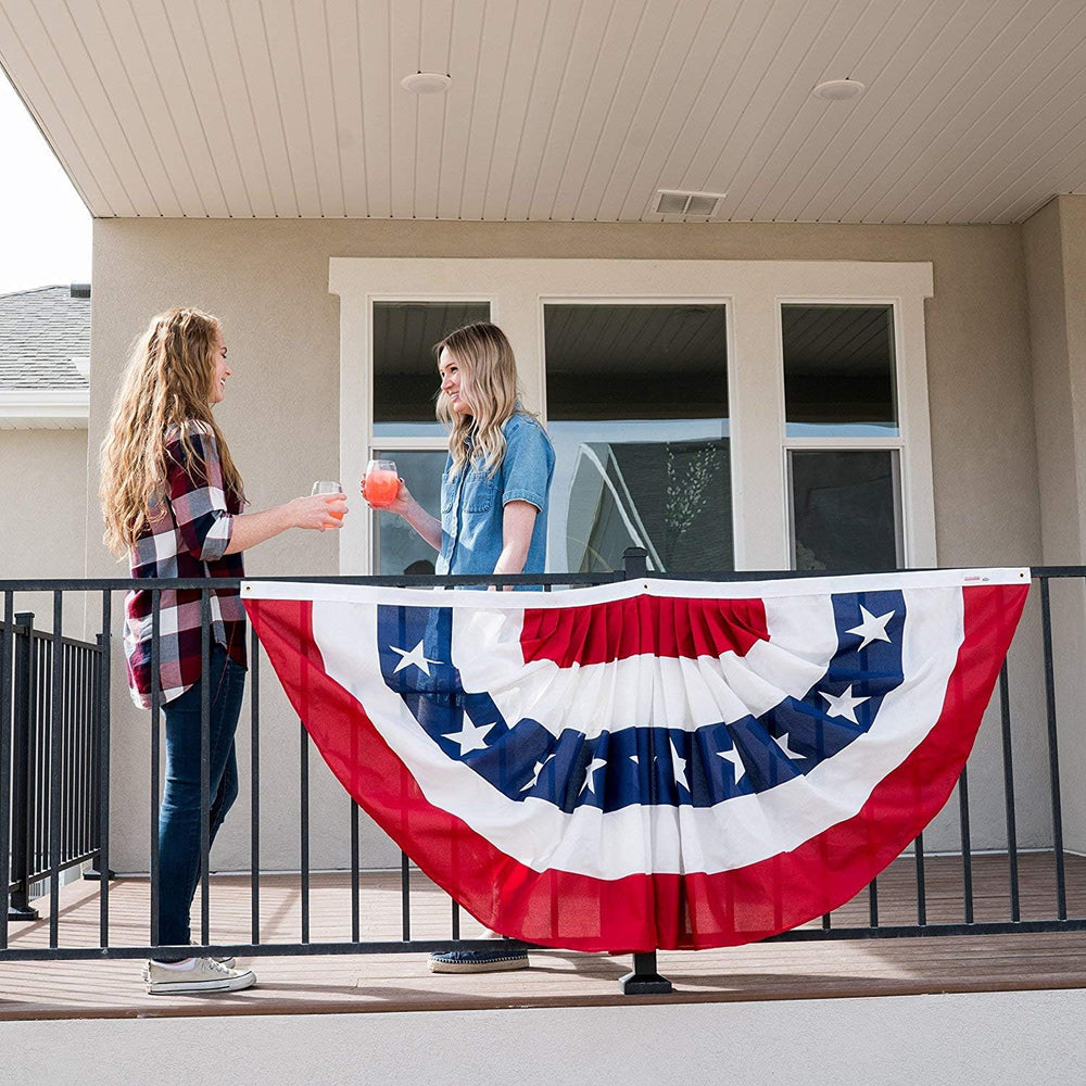 American Fan Flag - 100% Made in the USA - 3' x 6' ft - Stars and Str...