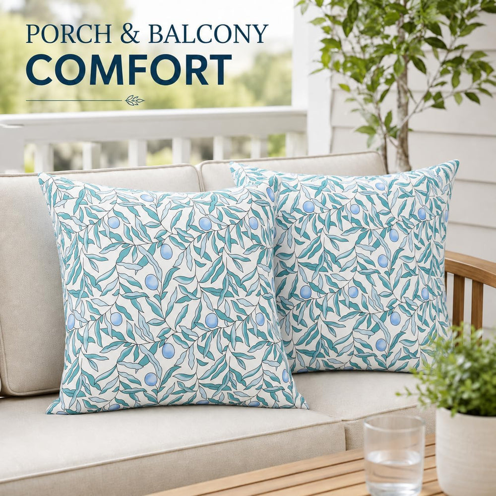 Outdoor/Indoor Decorative Throw Pillows 18×18 Inch