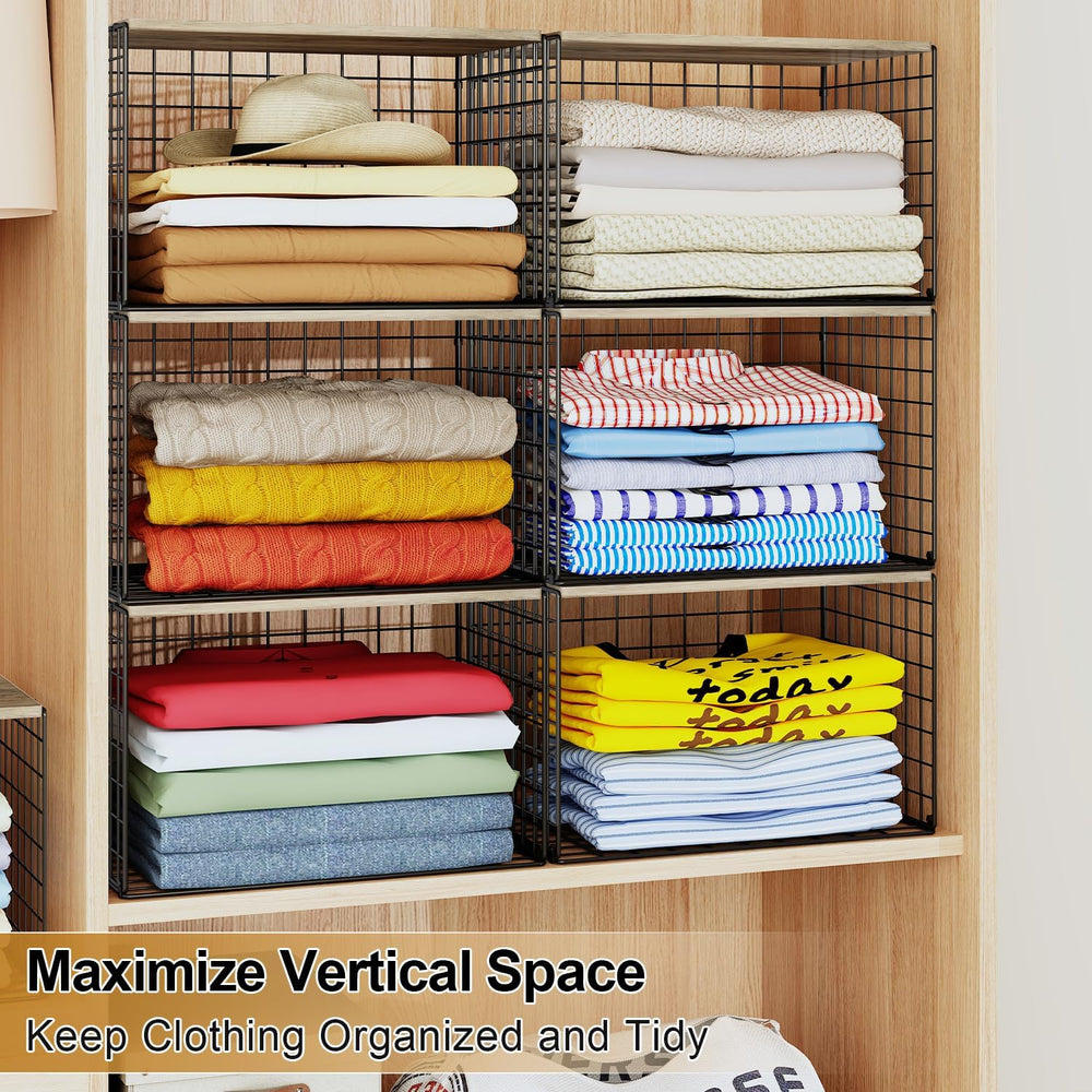 Widened and Heightened Large Capacity Closet Organizers And Storage Shelf