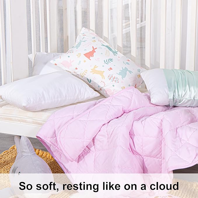 NTBAY 2 Pack Cotton Down Alternative 13x18 Pillows, Machine Washable - Image 7