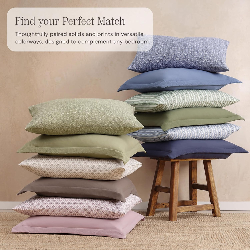 Full Comforter Set with Sheets-7 Pieces Soft Recycled Bed in a Bag Bedding