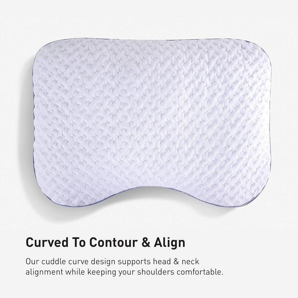 Bedgear Balance Cuddle Curve Performance Pillow - Size 2.0 - Moisture-Wicking...