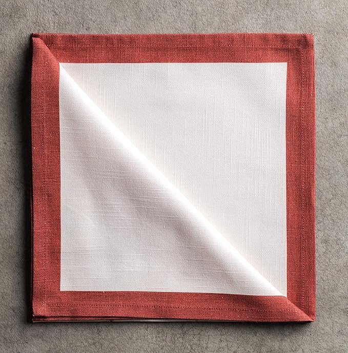 Maison d' Hermine Cloth Napkins Set of 4 100% Cotton - Image 9