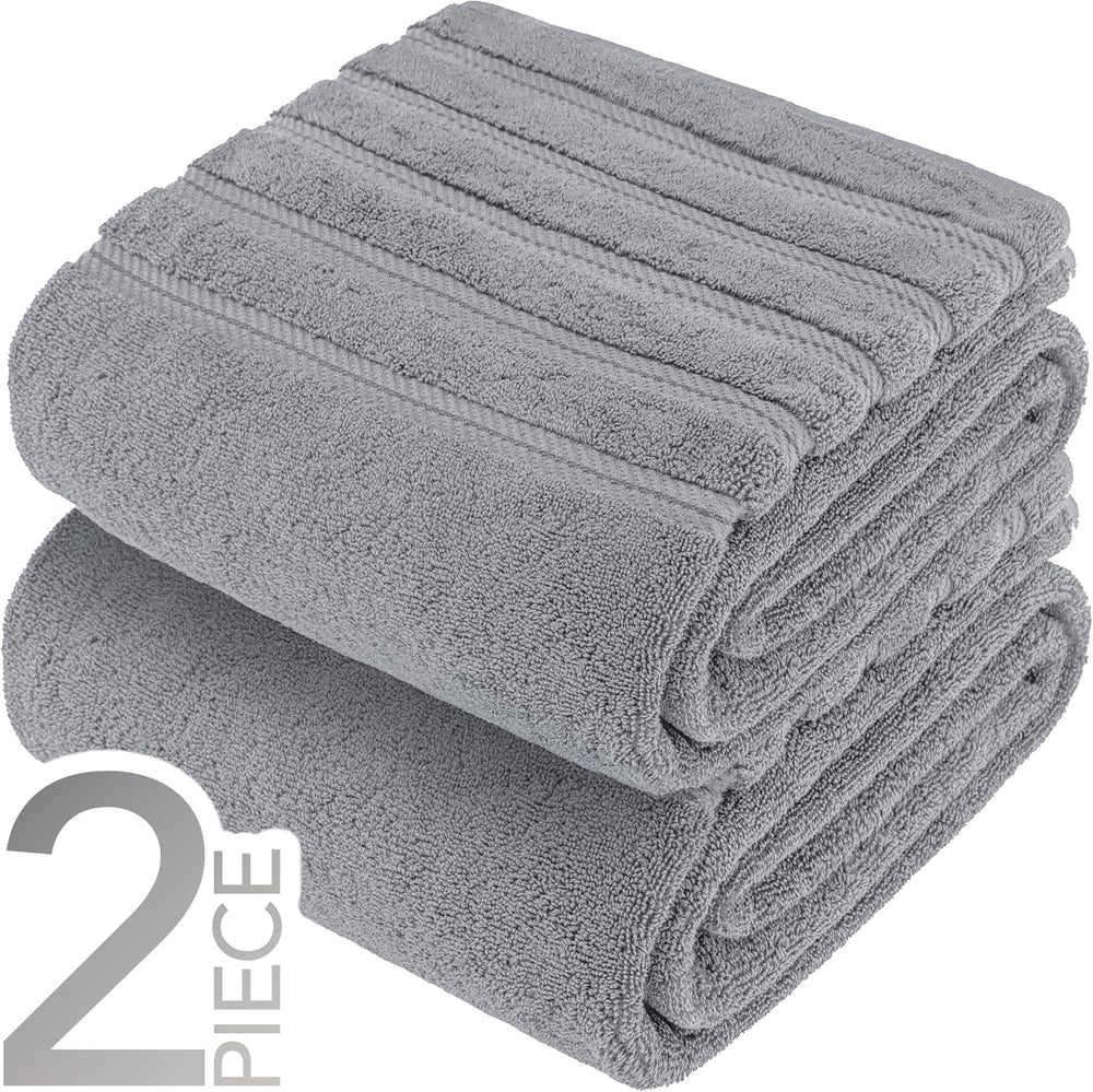 American Soft Linen 100% Cotton Luxury Turkish Towels, 2PC 35x70 Bath Sheet