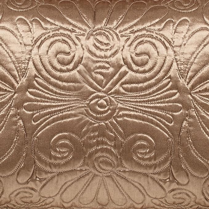 Touch of Class Portia Luxury Bedding | Rich Smoky Topaz | Premier Quilted - Image 5
