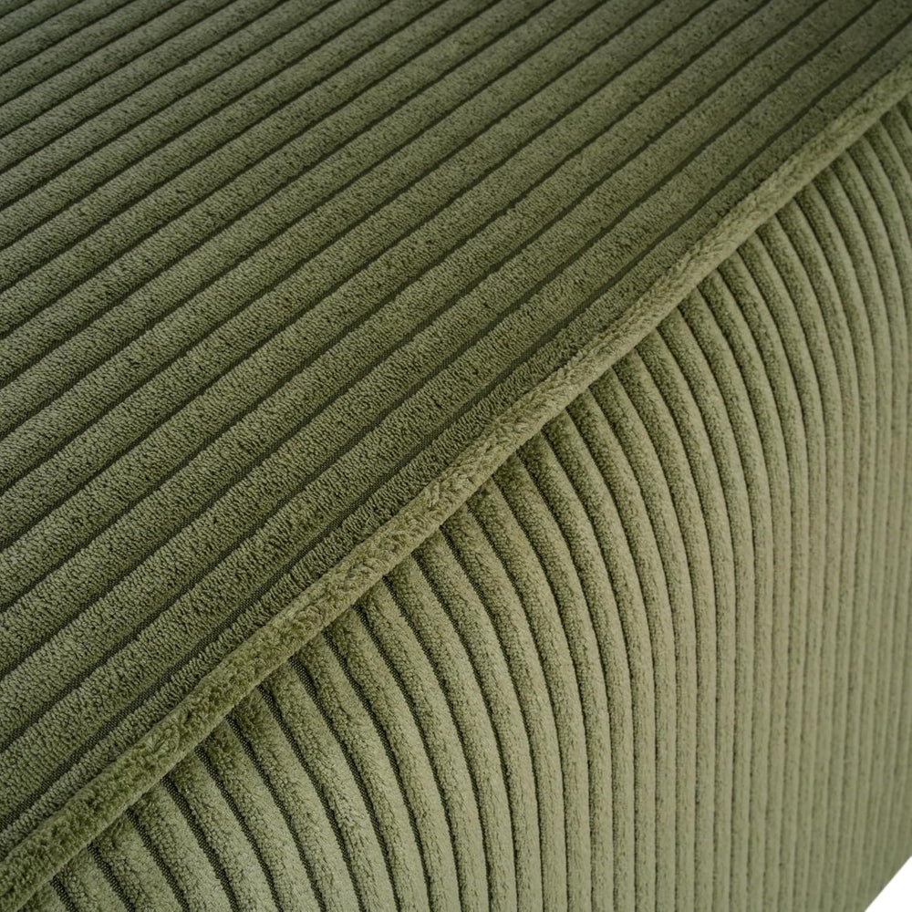 Christopher Knight Home Kyle Corduroy Woven Upholstery Square Ottoman, Living...