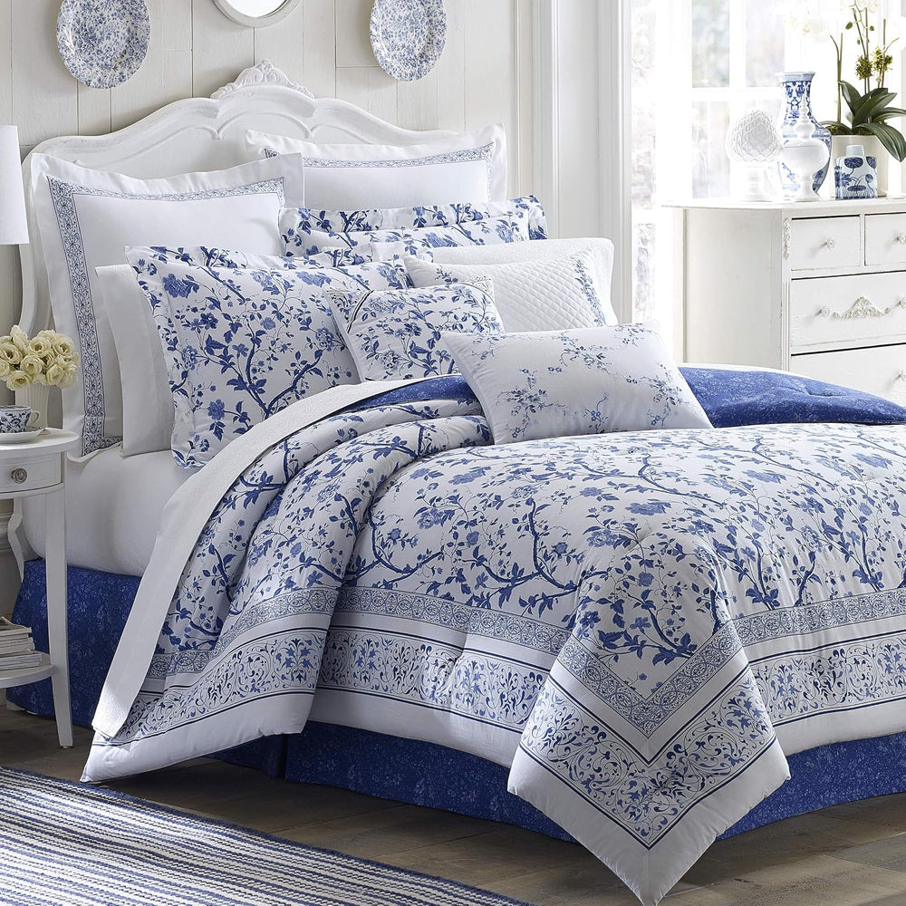 Laura Ashley Home - Charlotte Collection - Luxury Premium Ultra Soft Duvet Se...