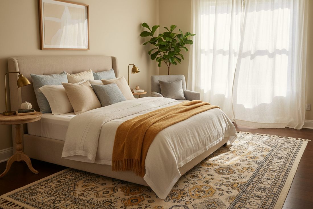 Transform Your Space: Essential Guide to Bedding, Rugs, and Curtains