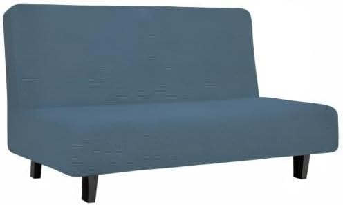 Easy-Going Stretch Futon Sofa Slipcover Armless Sofa Bed Cover Furniture - Image 8