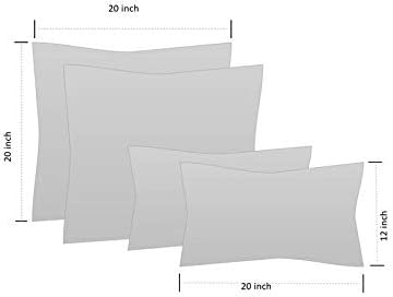 RSH DECOR Indoor Outdoor Sunbrella Throw Pillow Set of 4 – 2 & 2 | Fade & Water - Image 3