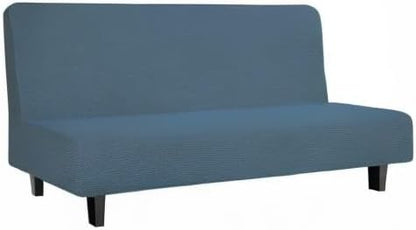 Easy-Going Stretch Futon Slipcover Armless Futon Bed Cover Furniture Protector - Image 7