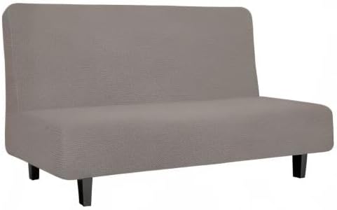 Easy-Going Stretch Futon Slipcover Armless Futon Bed Cover Furniture Protector - Image 8