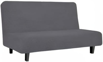 Easy-Going Stretch Futon Slipcover Armless Futon Bed Cover Furniture Protector - Image 9