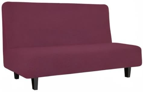 Easy-Going Stretch Futon Slipcover Armless Futon Bed Cover Furniture Protector - Image 9