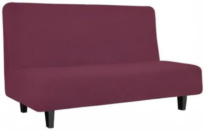 Easy-Going Stretch Futon Slipcover Armless Futon Bed Cover Furniture Protector - Image 9