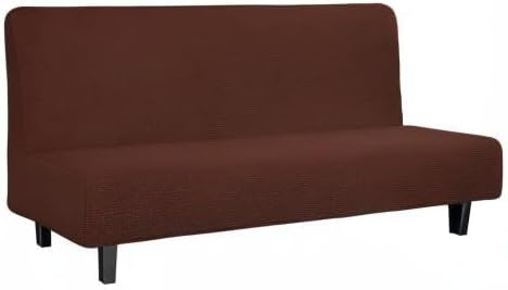 Easy-Going Stretch Futon Slipcover Armless Sofa Cover Furniture Protector - Image 8