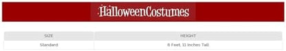 Fun Costumes 6.9FT Animatronic Frederick the Floating Phantom Decoration for Halloween with Lights & Sound, Indoor/Outdoor Use