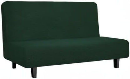 Easy-Going Stretch Futon Slipcover Armless Futon Bed Cover Furniture Protector - Image 8
