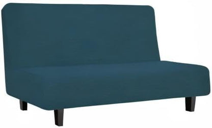 Easy-Going Stretch Futon Slipcover Armless Futon Bed Cover Furniture Protector - Image 9