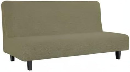 Easy-Going Stretch Futon Slipcover Armless Futon Bed Cover Furniture Protector - Image 8