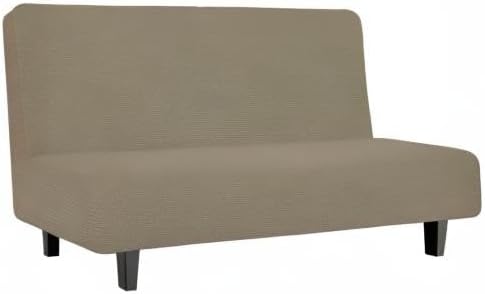 Easy-Going Stretch Futon Slipcover Armless Futon Bed Cover Furniture Protector - Image 9