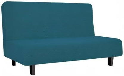 Easy-Going Stretch Futon Slipcover Armless Futon Bed Cover Furniture Protector - Image 8