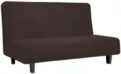 Easy-Going Stretch Futon Slipcover Armless Futon Bed Cover Furniture Protector - Image 8
