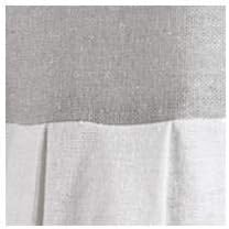 Lush Decor Linen Button Window Curtain Panel, Bedroom & Dining Room - Image 6