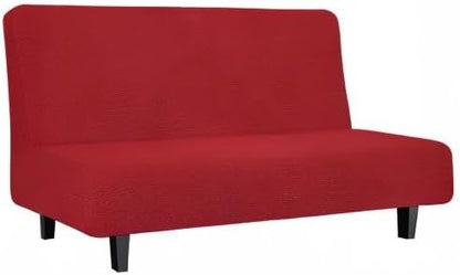 Easy-Going Stretch Futon Slipcover Armless Futon Bed Cover Furniture Protector - Image 8