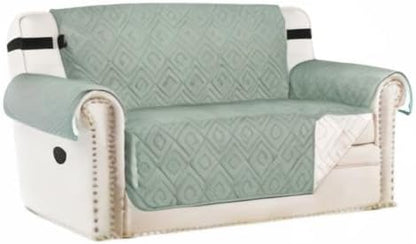 H.VERSAILTEX Reversible Loveseat Cover Furniture Protector Anti-Slip Water - Image 6