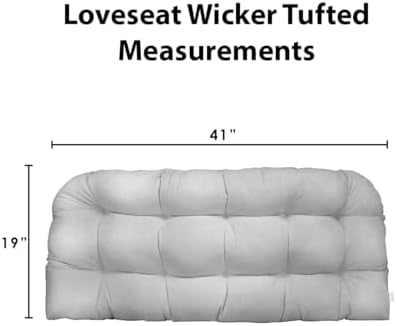 rsh decor bench cushions for outdoor furniture, tufted, close-up detail