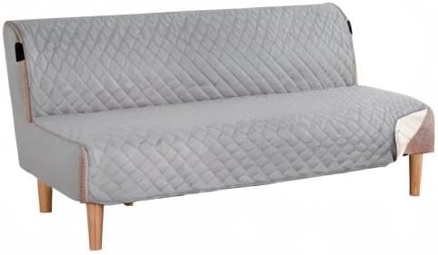 H.VERSAILTEX Reversible Futon Cover Water Repellent Armless Sofa Slipcover - Image 8