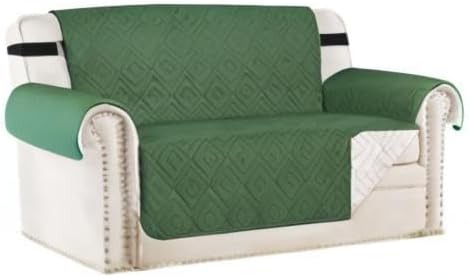 H.VERSAILTEX Reversible Loveseat Cover Furniture Protector Anti-Slip Water - Image 6