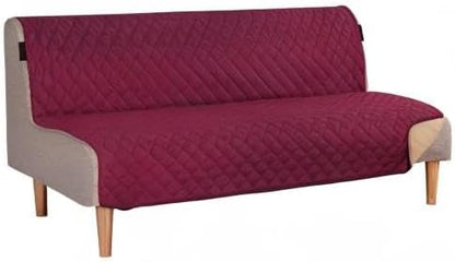 H.VERSAILTEX Reversible Futon Cover Water Repellent Armless Sofa Slipcover - Image 8