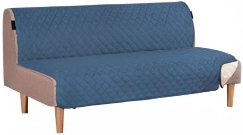 H.VERSAILTEX Reversible Futon Cover Water Repellent Armless Sofa Slipcover - Image 8