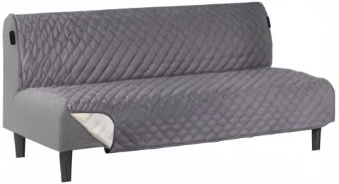 H.VERSAILTEX Reversible Futon Cover Water Repellent Armless Sofa Slipcover - Image 8