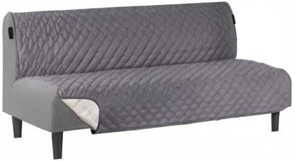 H.VERSAILTEX Reversible Futon Cover Water Repellent Armless Sofa Slipcover - Image 8